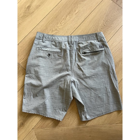 ONeill Hybrid Men Gray Stripe Board Shorts Size 36 - Picture 8 of 9